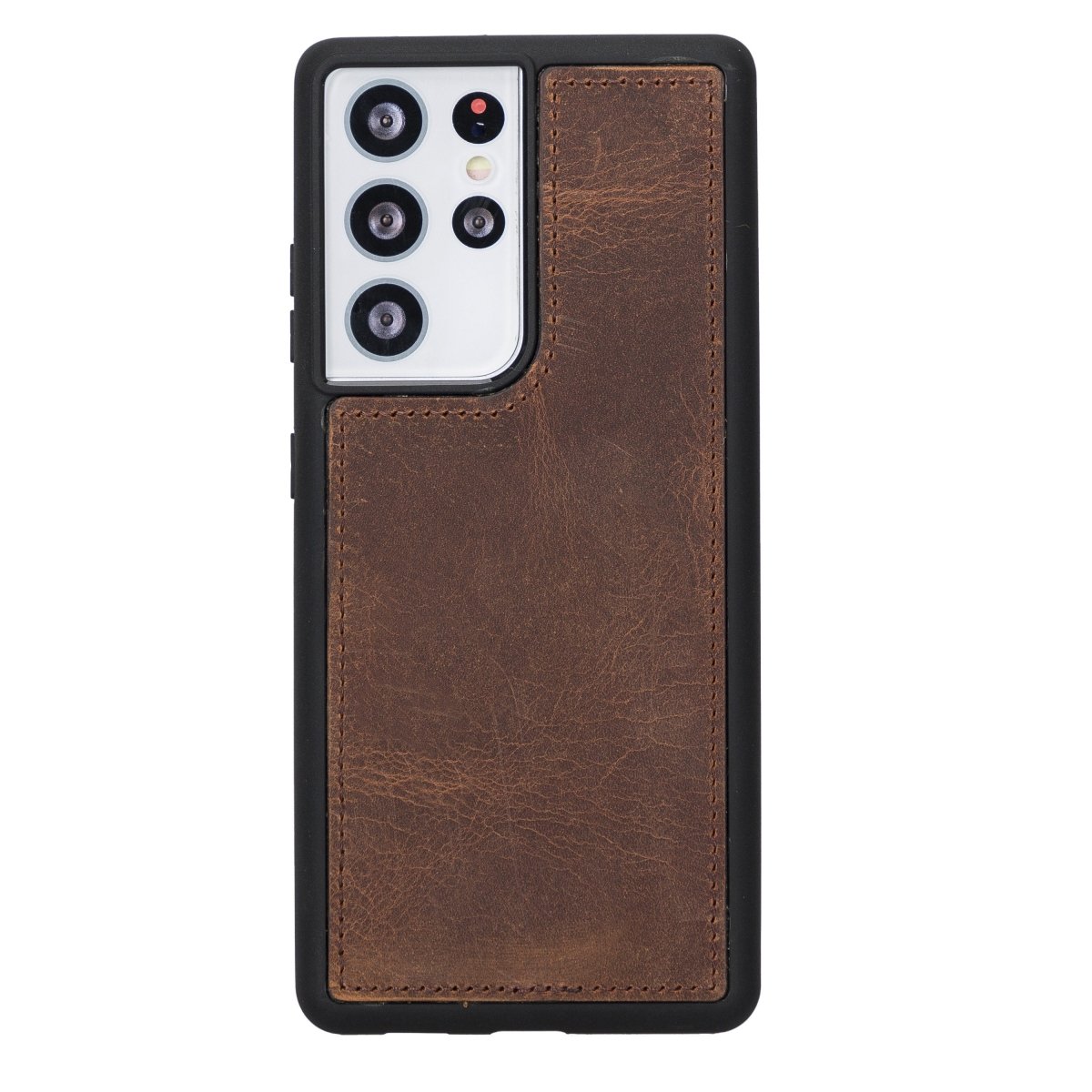 Bayelon Samsung Galaxy S21 Ultra Trifold Leather Wallet Case