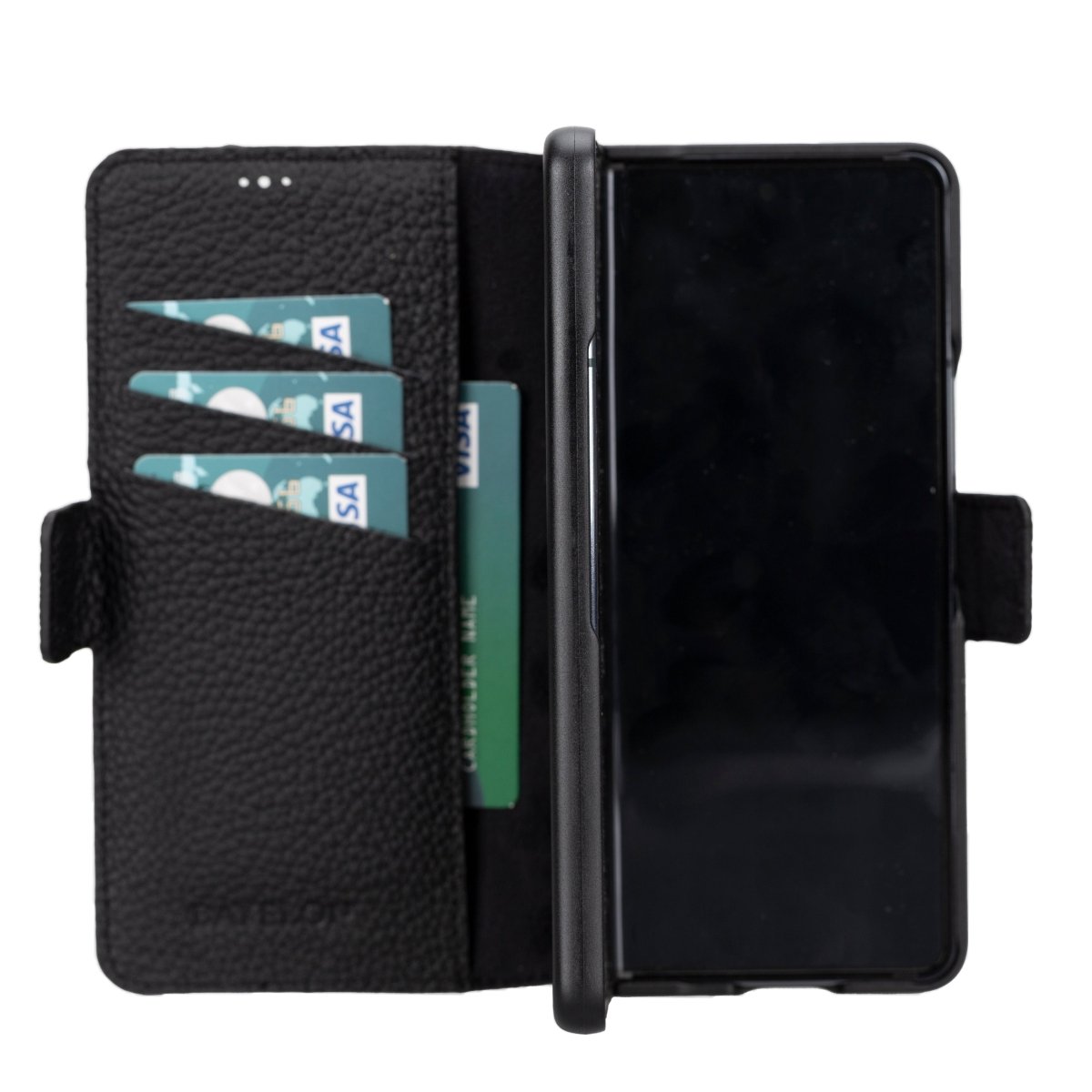 Bayelon Samsung Galaxy Z Fold 4 Leather Wallet Case