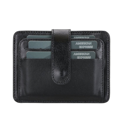 Bayelon Smart Leather Wallet & Card Holder Rustic Black