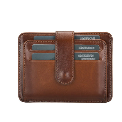 Bayelon Smart Leather Wallet & Card Holder Rustic Tan