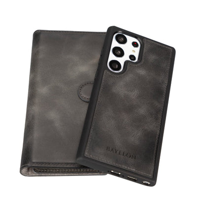 Bayelon Trifold Leather Wallet Case