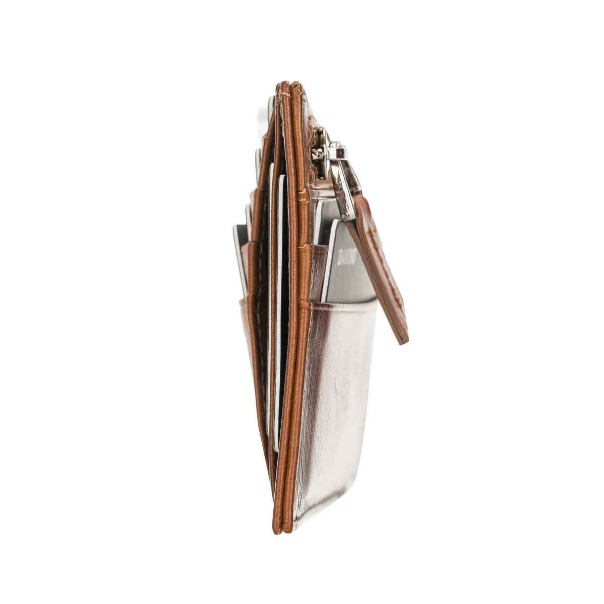 Bayelon Zip Slim Full Grain Leather Wallet & Card Holder
