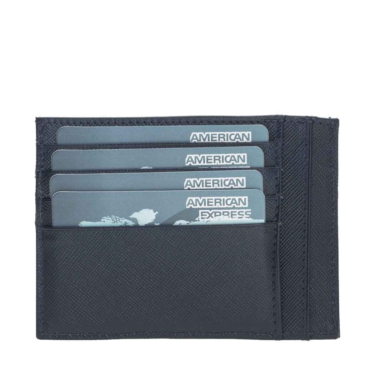 Bayelon Zip Slim Full Grain Leather Wallet & Card Holder
