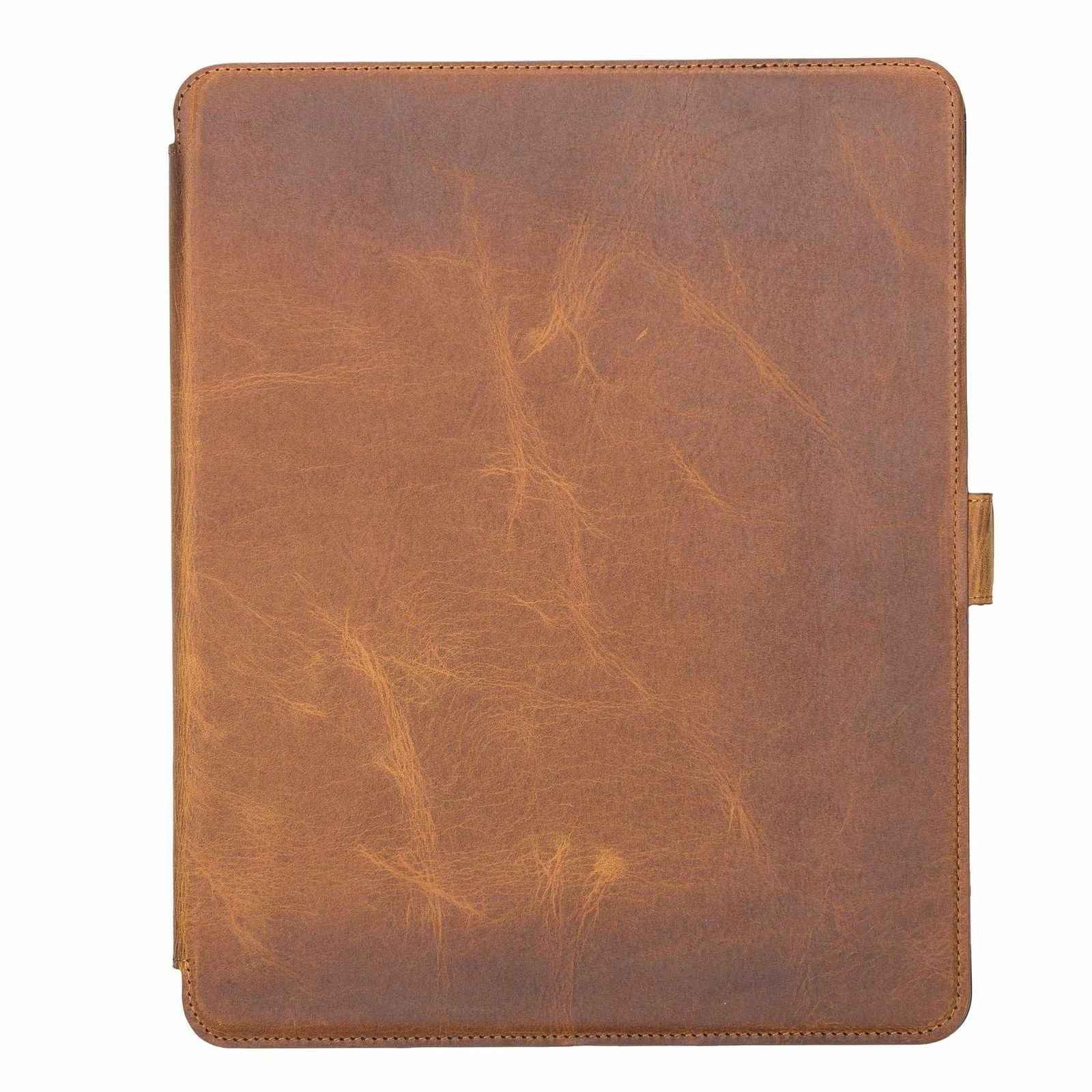 Bayelon iPad Pro 12.9" Leather Case 4th and 5th Generations Burnt Camel