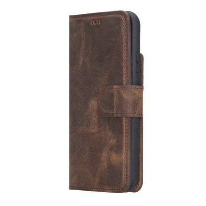 Bayelon iPhone 11 6.1 Leather Detachable Magnetic Wallet Case
