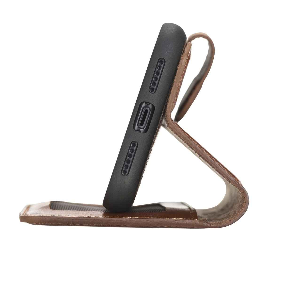 Bayelon iPhone 11 6.1 Leather Detachable Magnetic Wallet Case