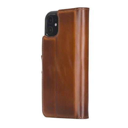 Bayelon iPhone 11 6.1 Leather Detachable Magnetic Wallet Case