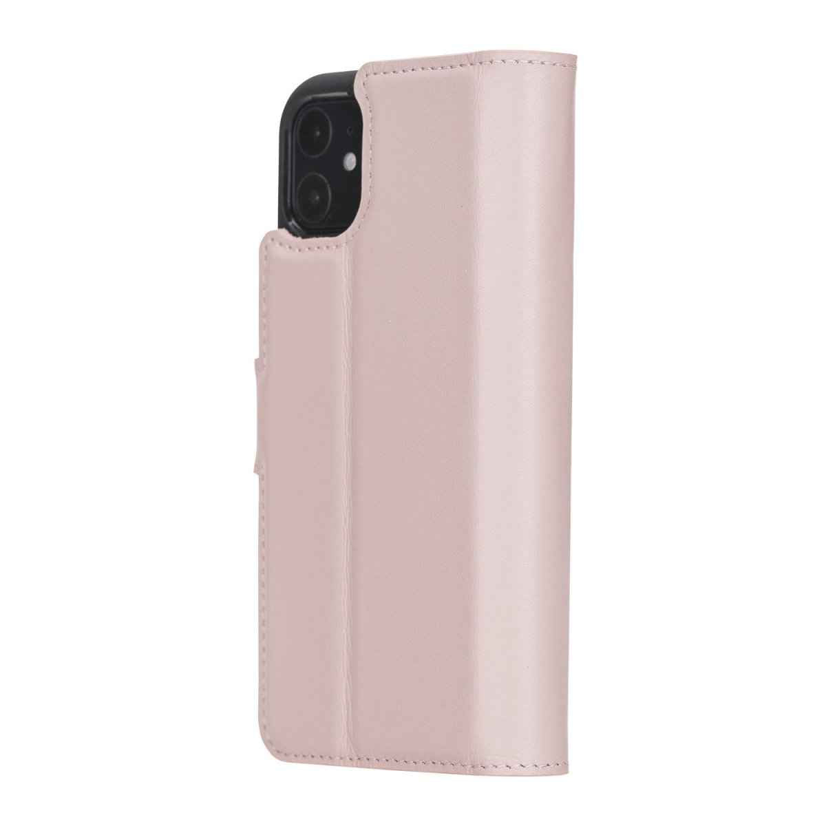 Bayelon iPhone 11 6.1 Leather Detachable Magnetic Wallet Case
