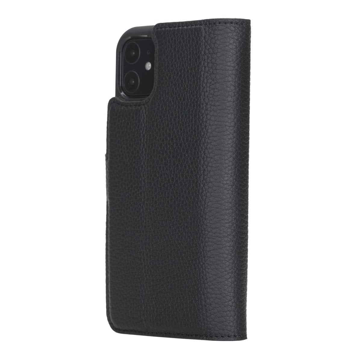 Bayelon iPhone 11 6.1 Leather Detachable Magnetic Wallet Case