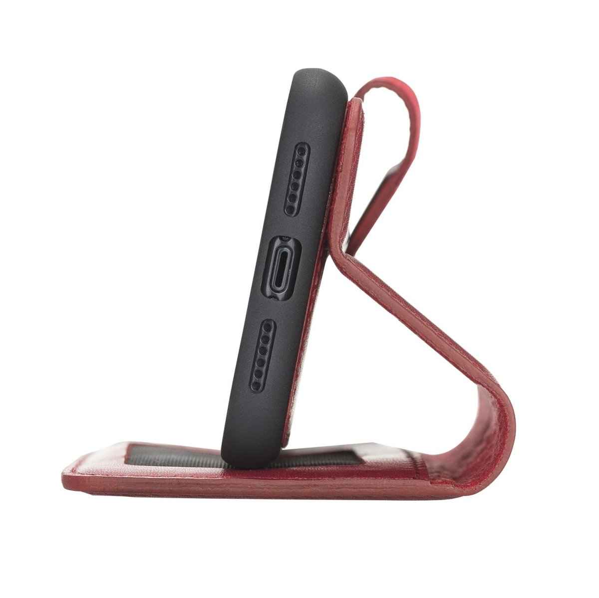 Bayelon iPhone 11 6.1 Leather Detachable Magnetic Wallet Case