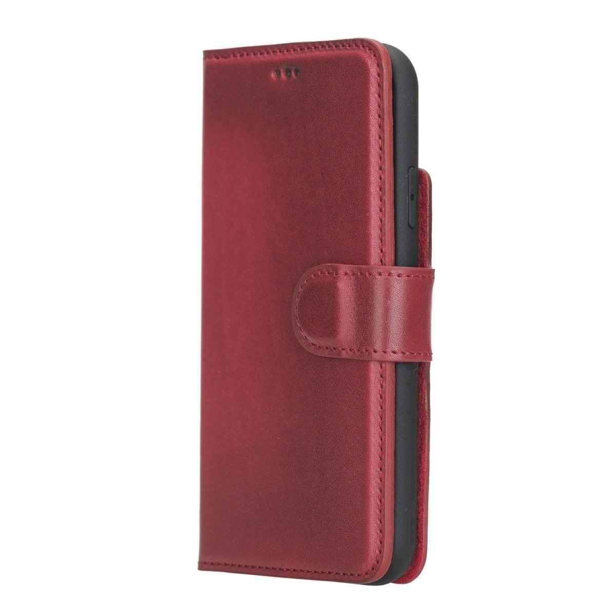 Bayelon iPhone 11 6.1 Leather Detachable Magnetic Wallet Case