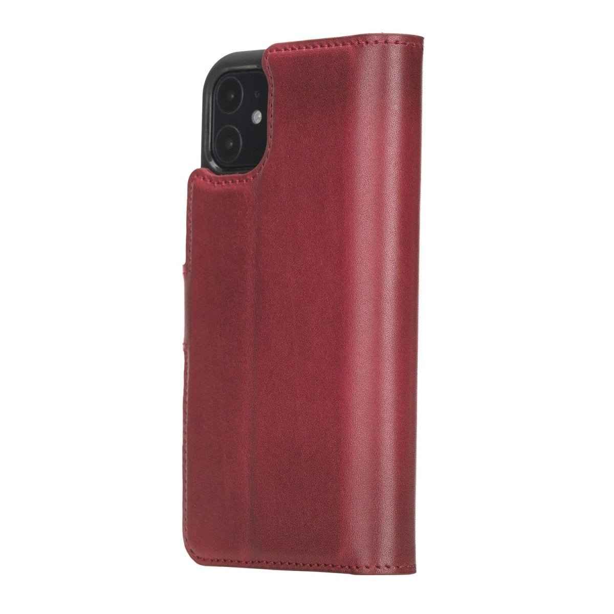 Bayelon iPhone 11 6.1 Leather Detachable Magnetic Wallet Case