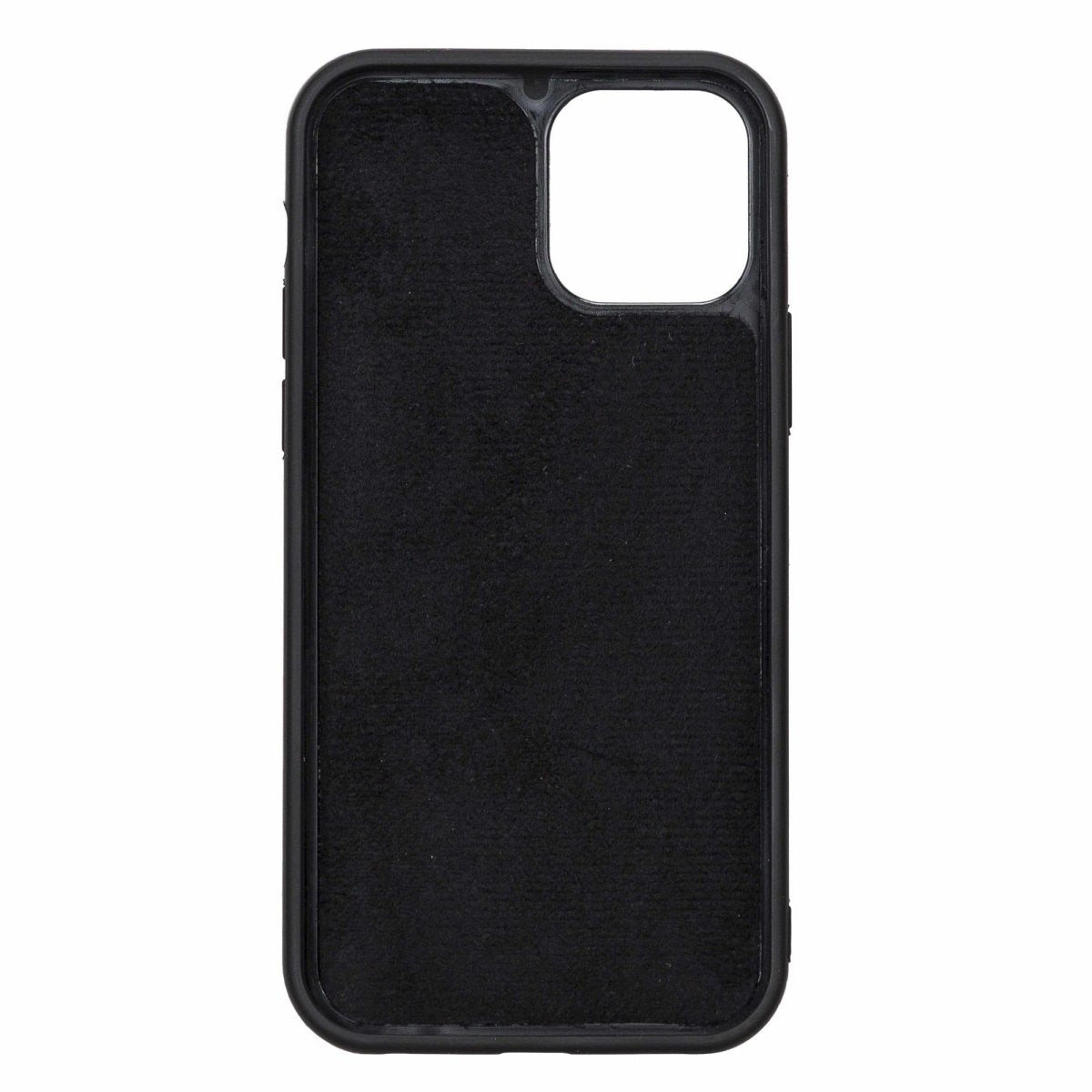 Bayelon iPhone 12-12 Pro Zipper Full Grain Leather Wallet Case Purse with Holster