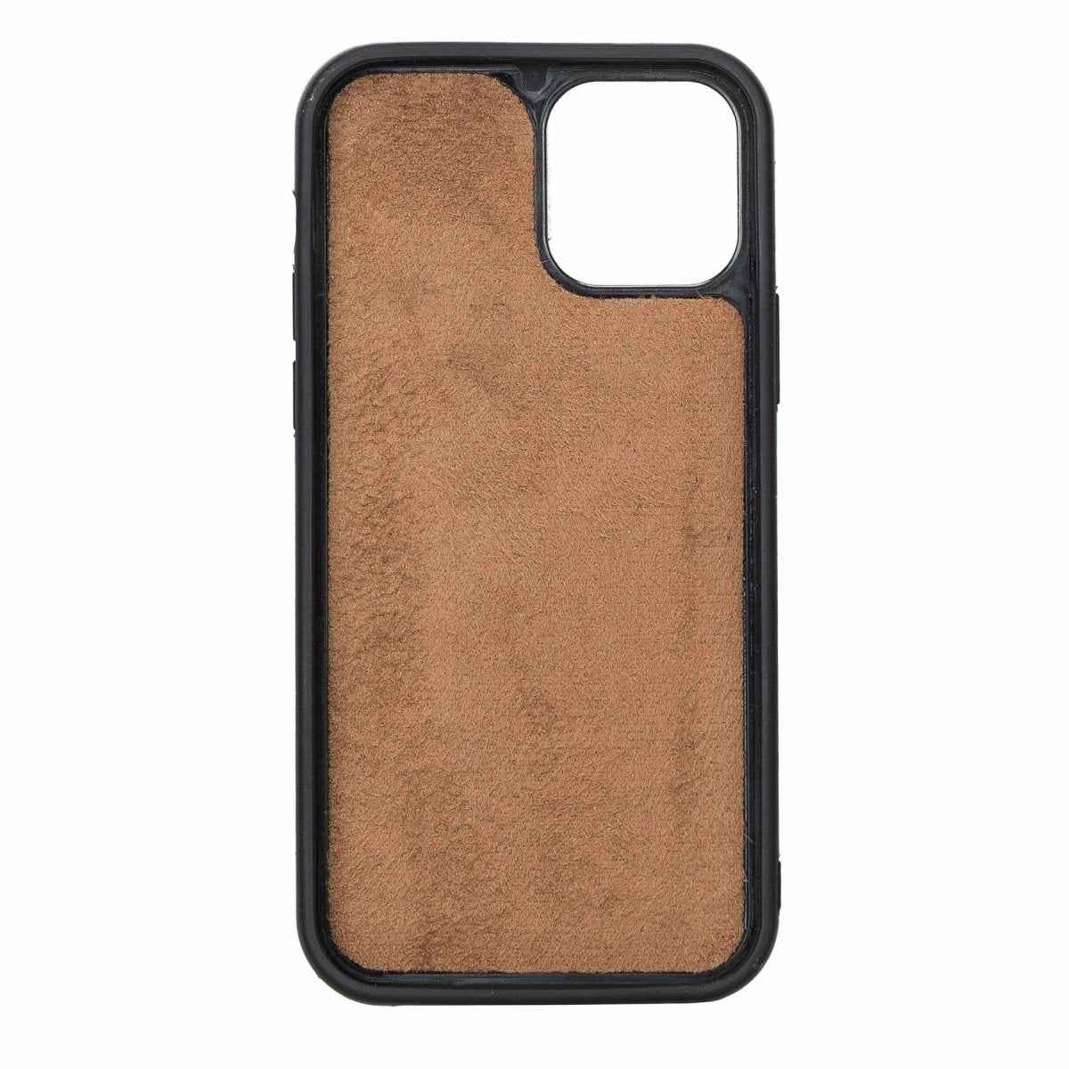 Bayelon iPhone 12-12 Pro Zipper Full Grain Leather Wallet Case Purse with Holster