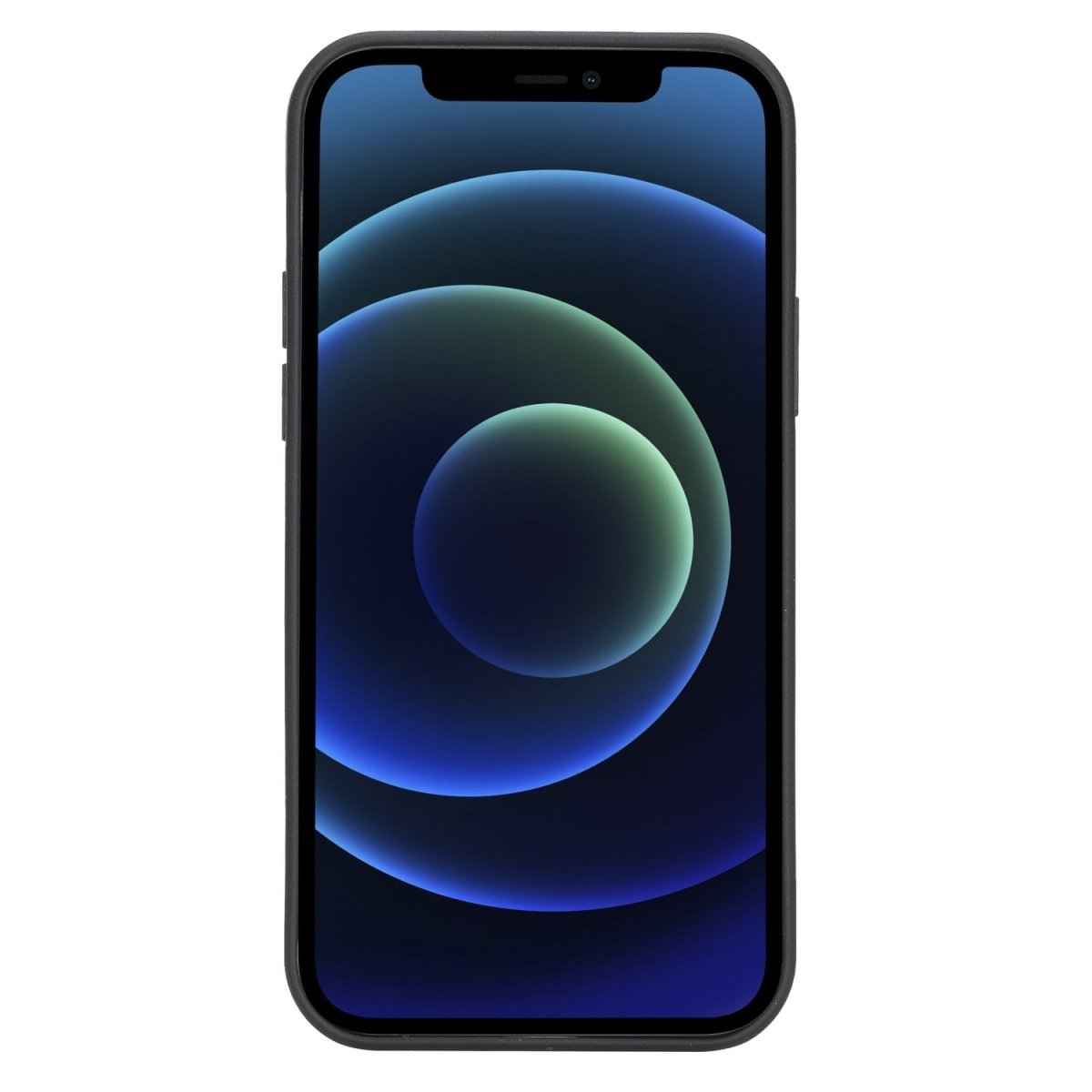 Bayelon iPhone 12 / 12 Pro 6.1" Leather Maggy Stand Case