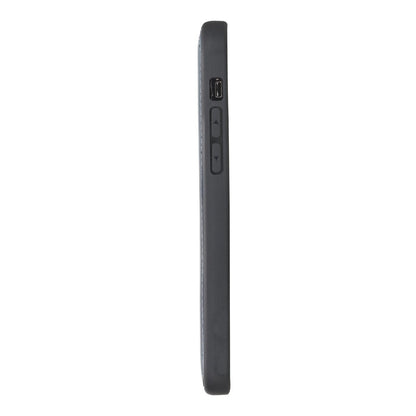 Bayelon iPhone 12 - 12 Pro 6.1" Leather Snap-on Back Cover