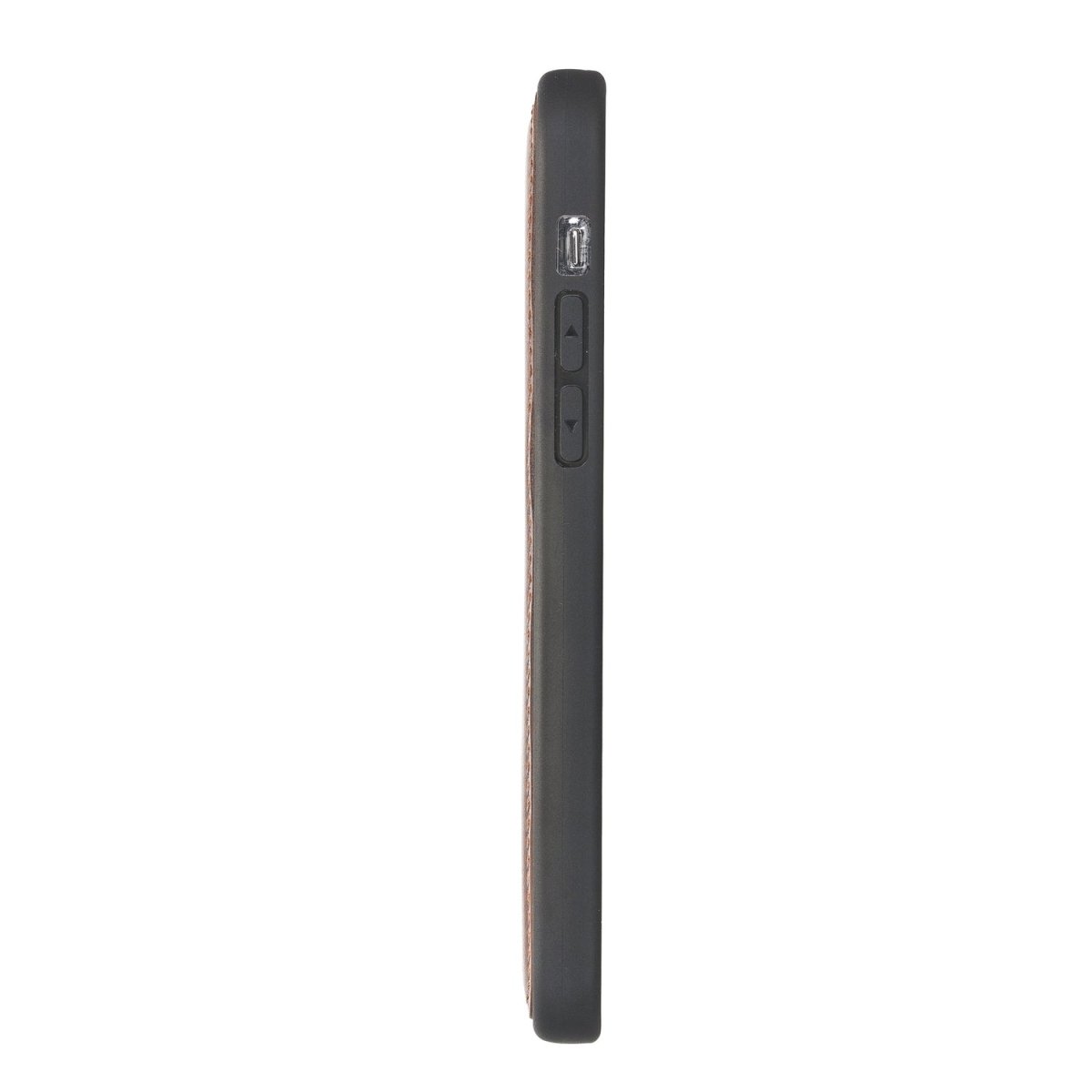 Bayelon iPhone 12 - 12 Pro 6.1" Leather Snap-on Back Cover