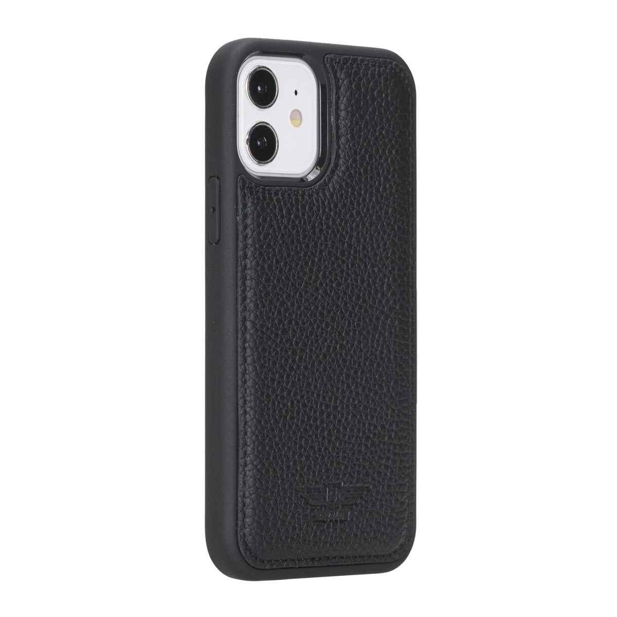 Bayelon iPhone 12 - 12 Pro 6.1" Leather Snap-on Back Cover