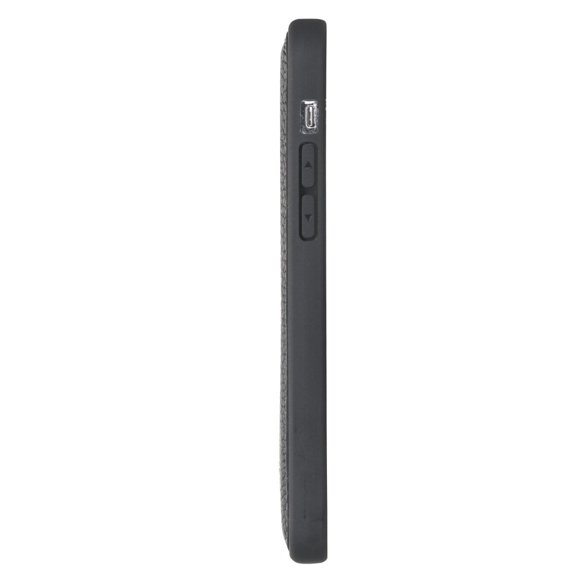 Bayelon iPhone 12 - 12 Pro 6.1" Leather Snap-on Back Cover