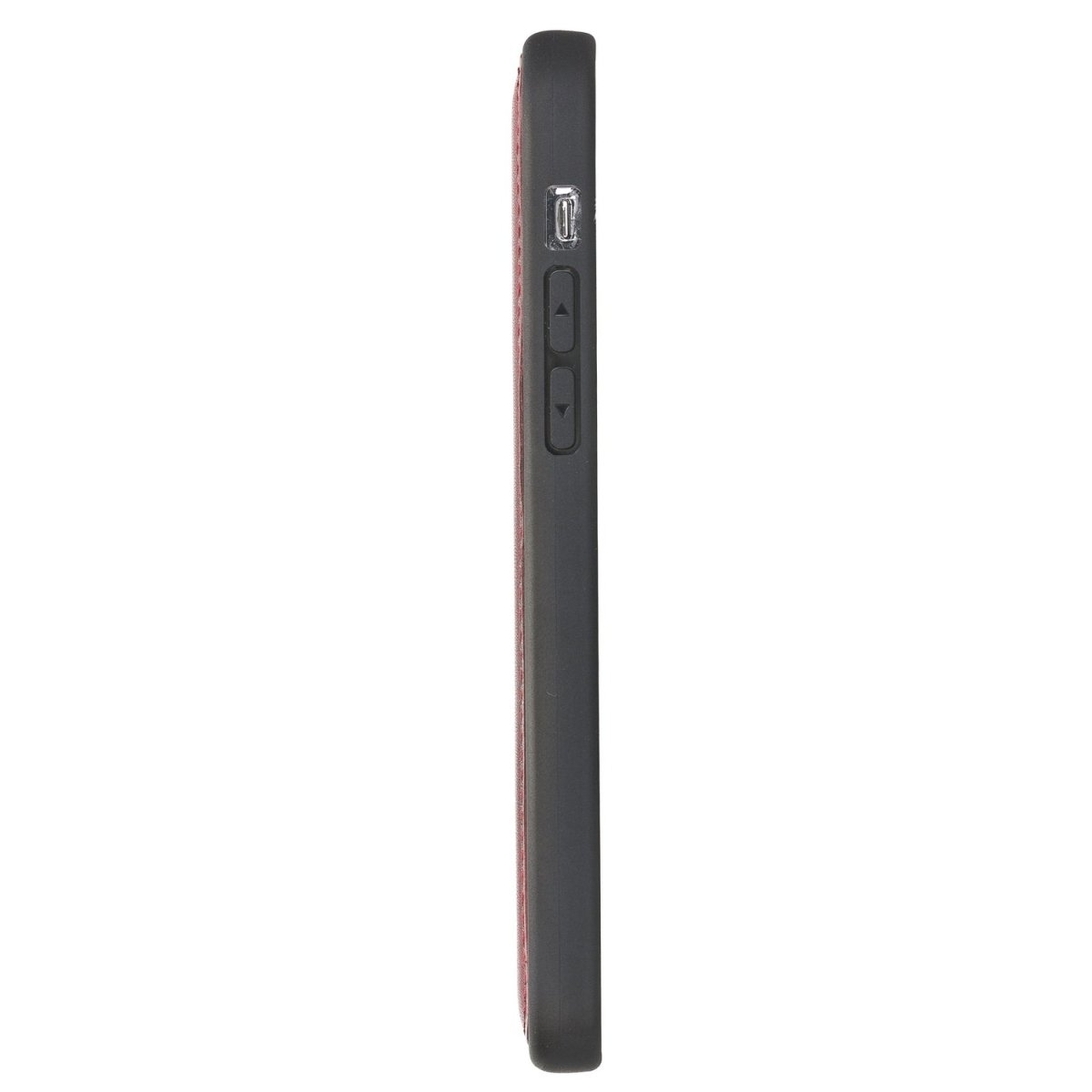 Bayelon iPhone 12 - 12 Pro 6.1" Leather Snap-on Back Cover