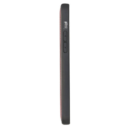 Bayelon iPhone 12 - 12 Pro 6.1" Leather Snap-on Back Cover