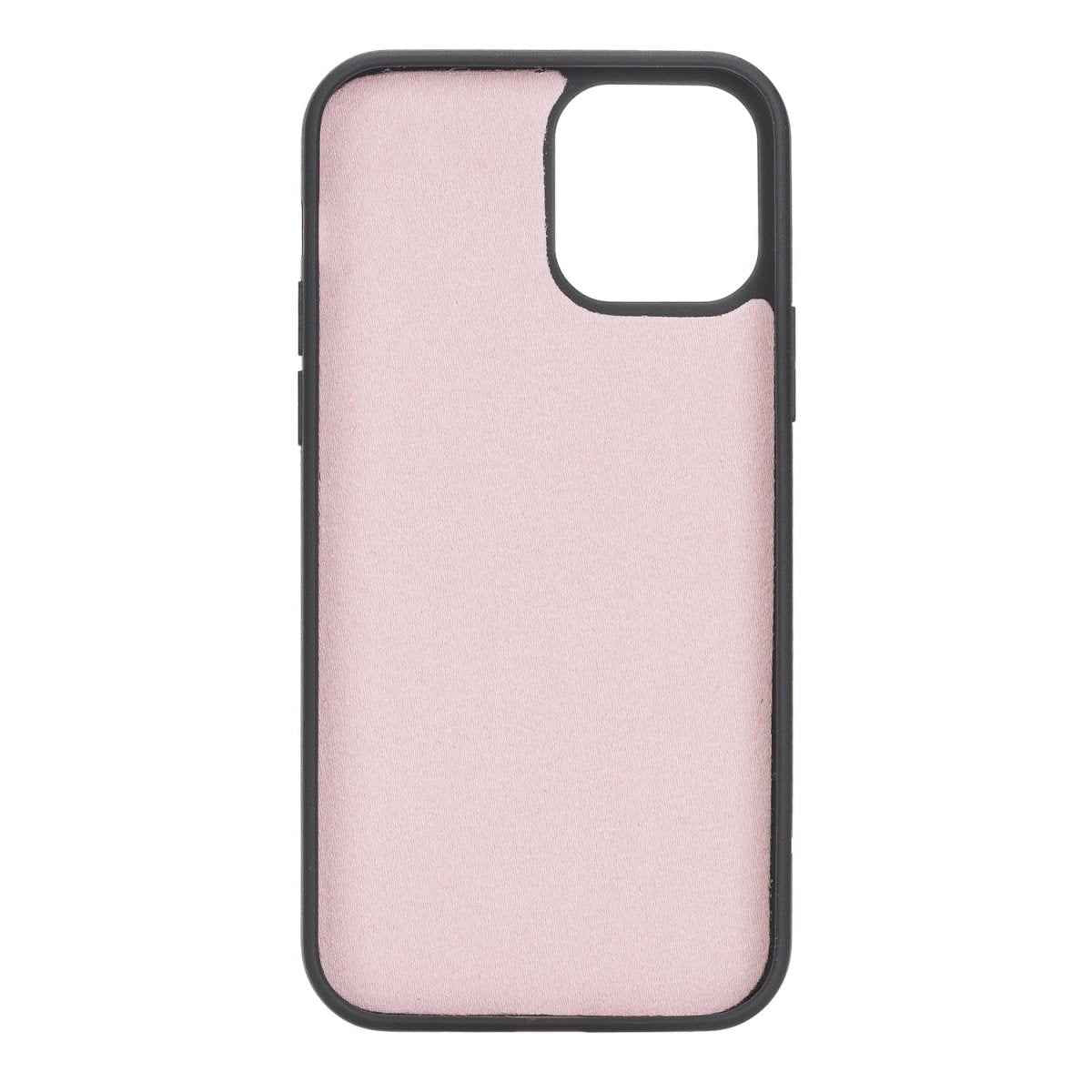 Bayelon iPhone 12 - 12 Pro 6.1" Leather Snap-on Back Cover