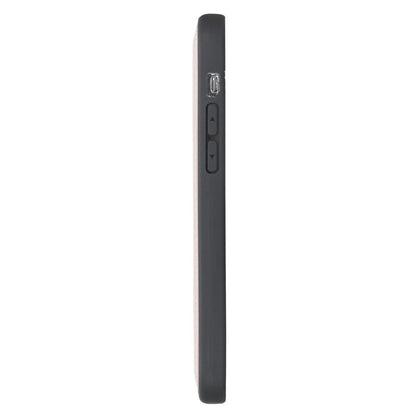 Bayelon iPhone 12 - 12 Pro 6.1" Leather Snap-on Back Cover