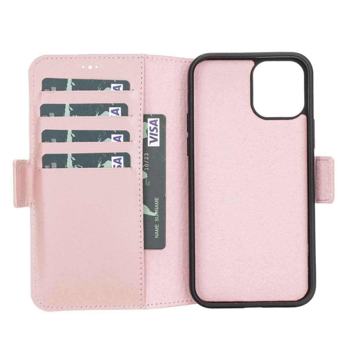 Bayelon iPhone 12 & 12 Pro Leather Folio Case