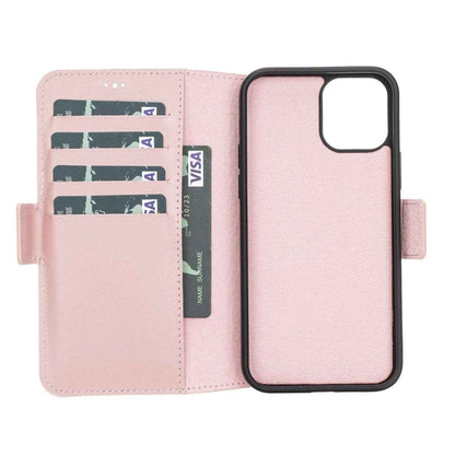 Bayelon iPhone 12 & 12 Pro Leather Folio Case