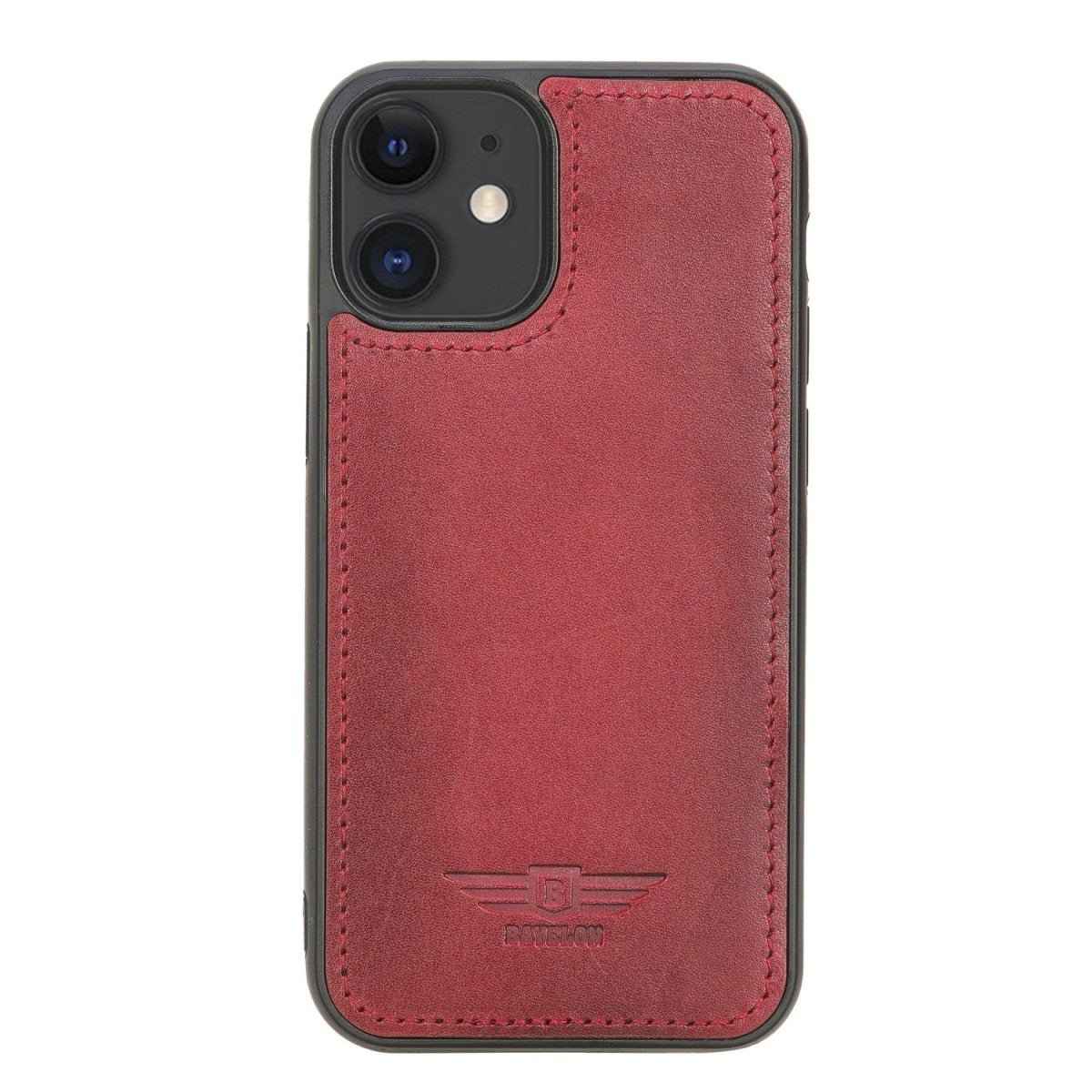 Bayelon iPhone 12 Mini 5.4" Leather Magnetic Detachable Wallet Case
