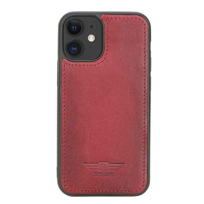 Bayelon iPhone 12 Mini 5.4" Leather Magnetic Detachable Wallet Case