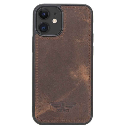 Bayelon iPhone 12 Mini 5.4" Leather Magnetic Detachable Wallet Case
