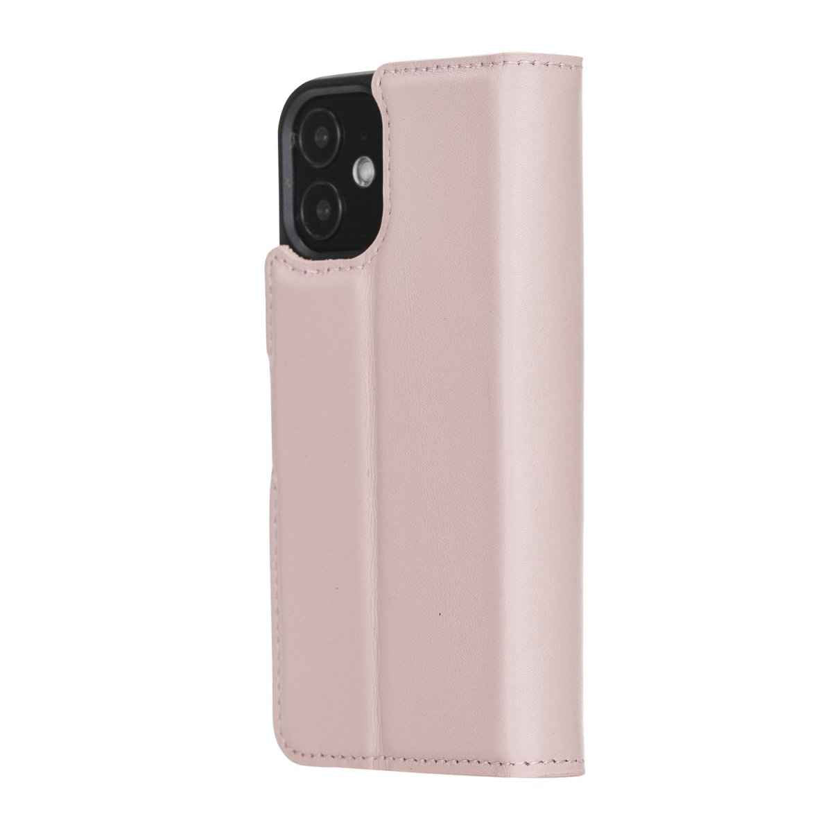 Bayelon iPhone 12 Mini 5.4" Leather Magnetic Detachable Wallet Case