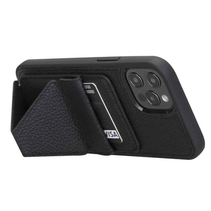 Bayelon iPhone 12 Pro Max 6.7" Leather Maggy Stand Cases