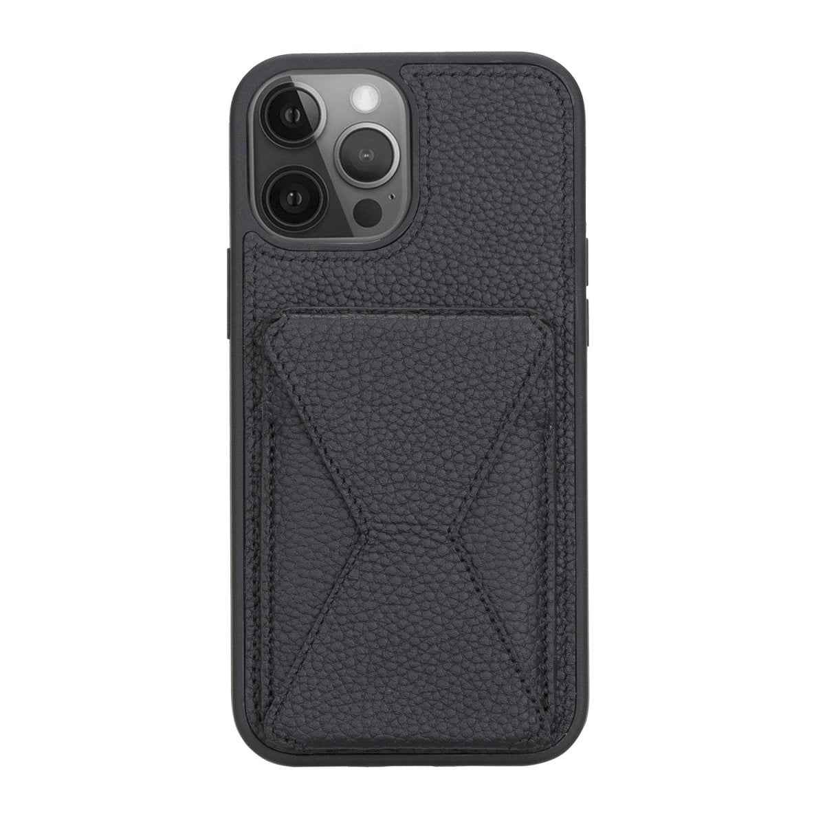 Bayelon iPhone 12 Pro Max 6.7" Leather Maggy Stand Cases