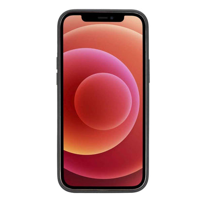 Bayelon iPhone 12 Pro Max 6.7" Leather Snap-on Back Cover