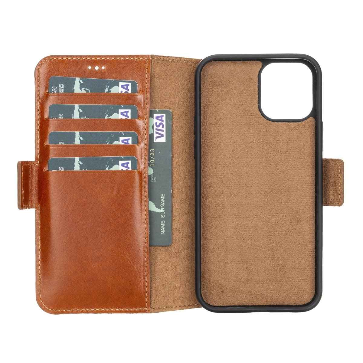 Bayelon iPhone 12 Pro Max Leather Wallet Case