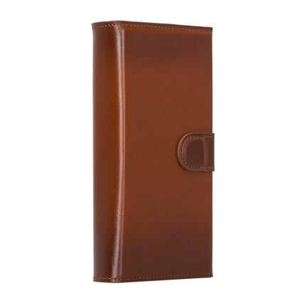 Bayelon iPhone 12 Pro Max Trifold Leather Wallet Case