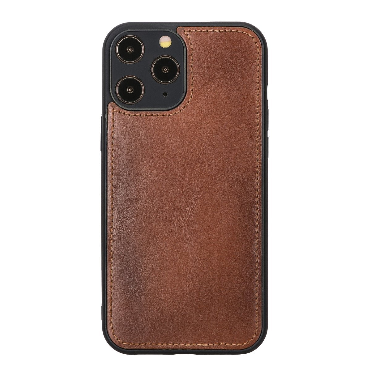Bayelon iPhone 12 Pro Max Trifold Leather Wallet Case