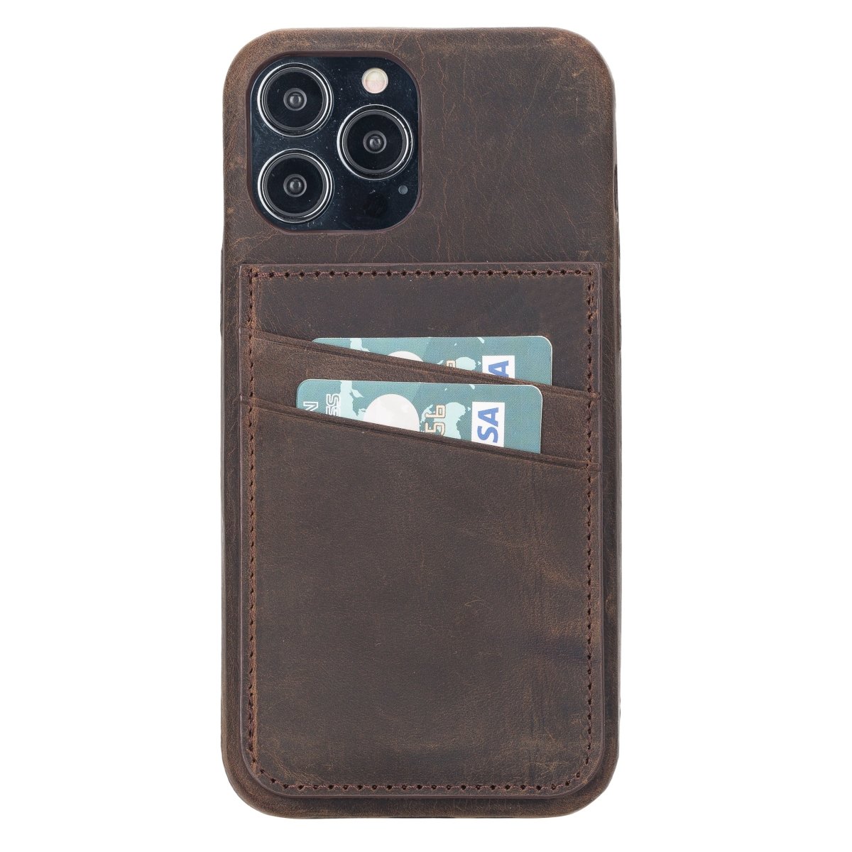 Bayelon iPhone 13 Leather Case with Card Holder