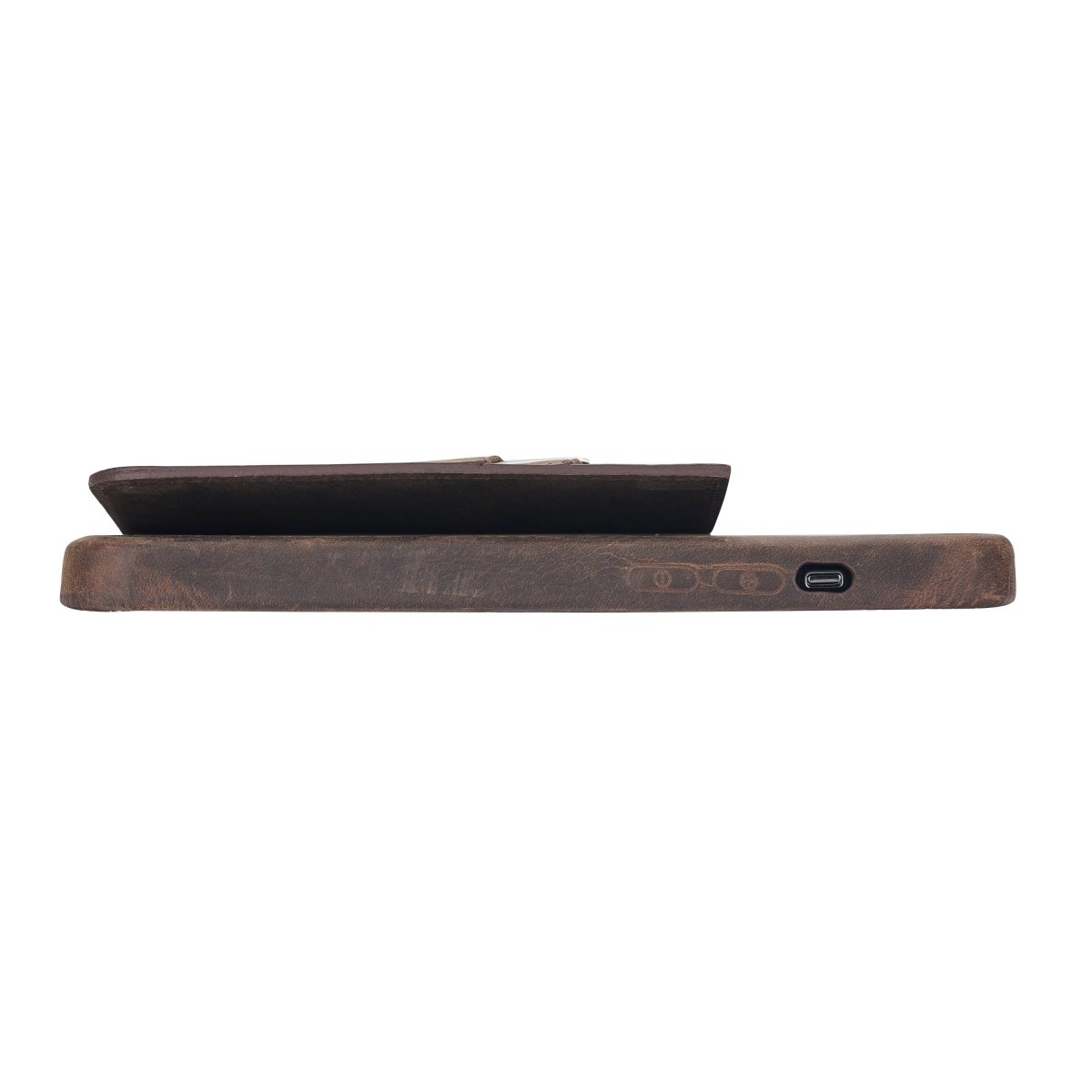 Bayelon iPhone 13 Leather Case with Card Holder