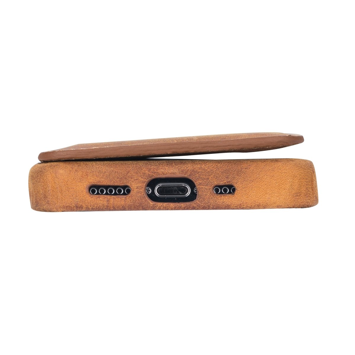 Bayelon iPhone 13 Leather Case with Card Holder