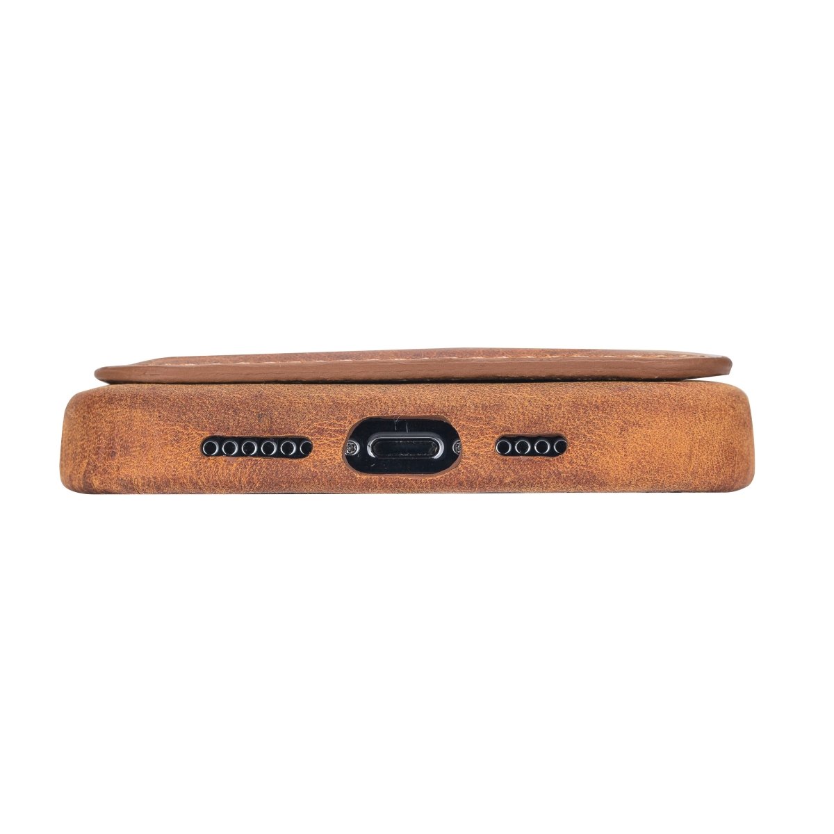 Bayelon iPhone 13 Leather Case with Card Holder
