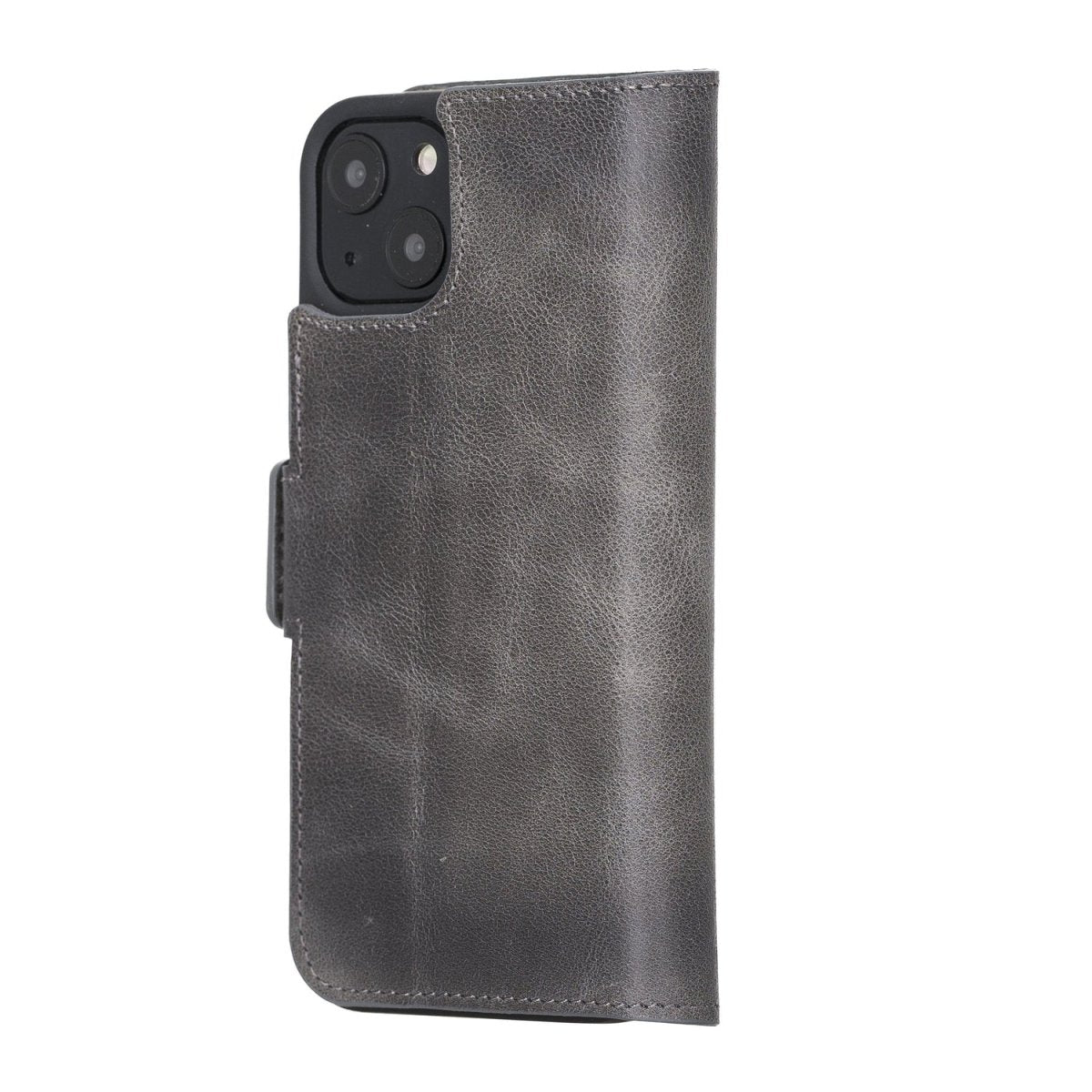 Bayelon iPhone 13 Leather Flip Cover Wallet Case with Kickstand