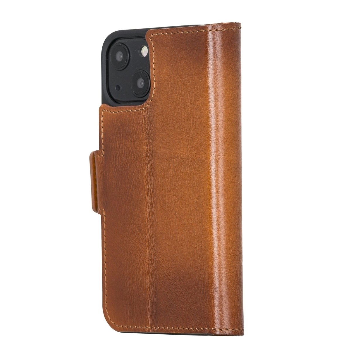 Bayelon iPhone 13 Mini Leather Flip Cover Wallet Case