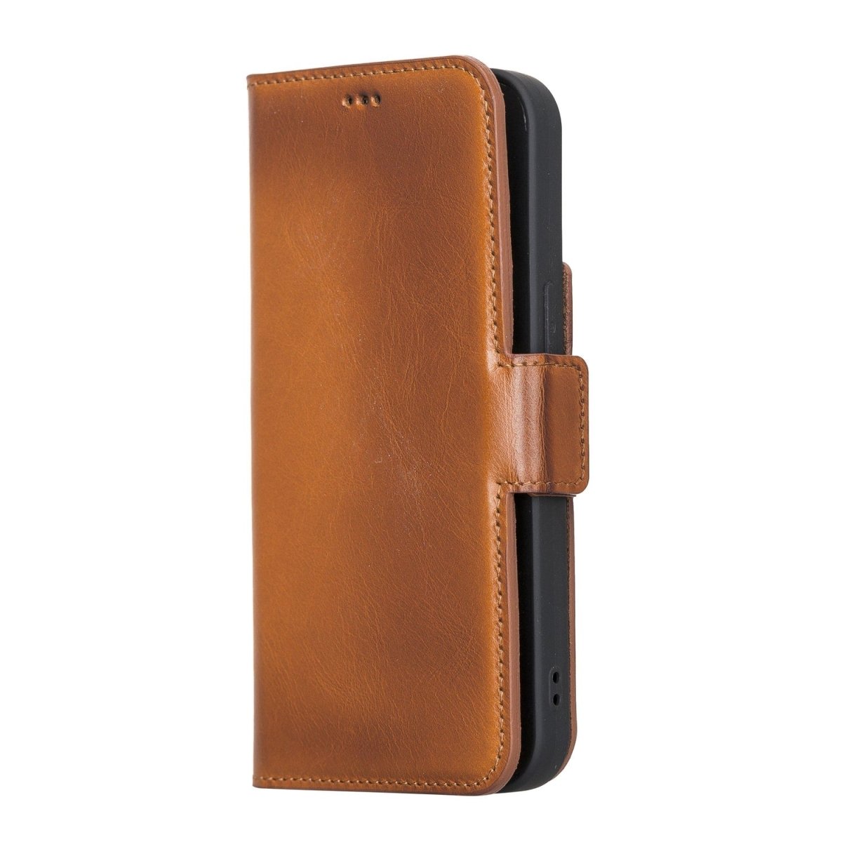 Bayelon iPhone 13 Pro Leather Flip Cover Wallet Case with Kickstand