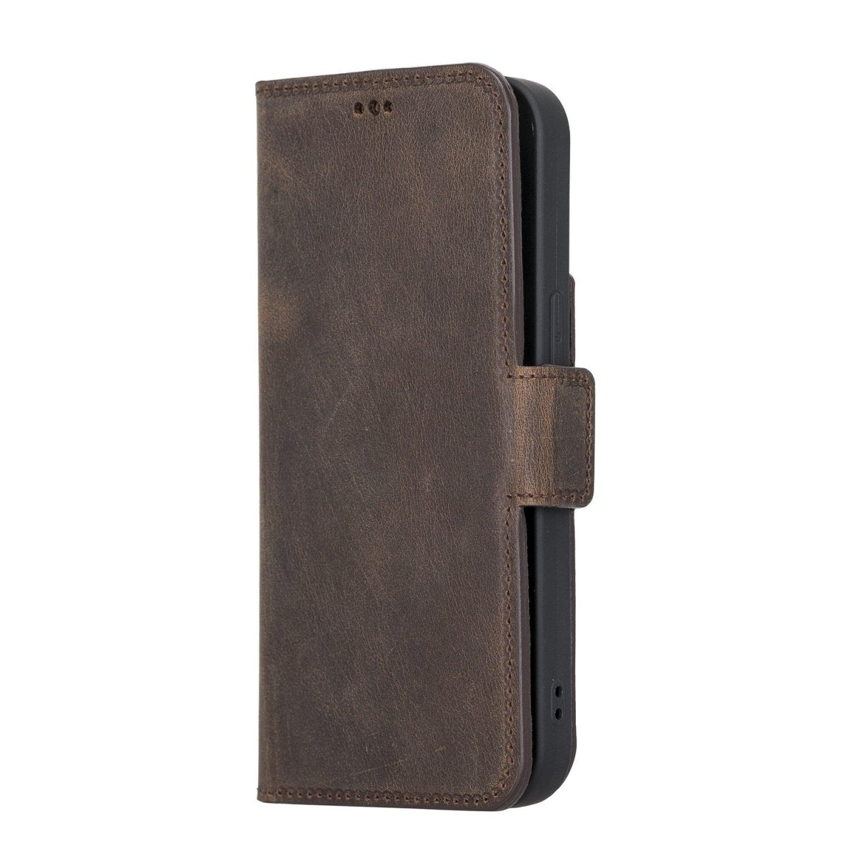Bayelon iPhone 13 Pro Leather Flip Cover Wallet Case with Kickstand
