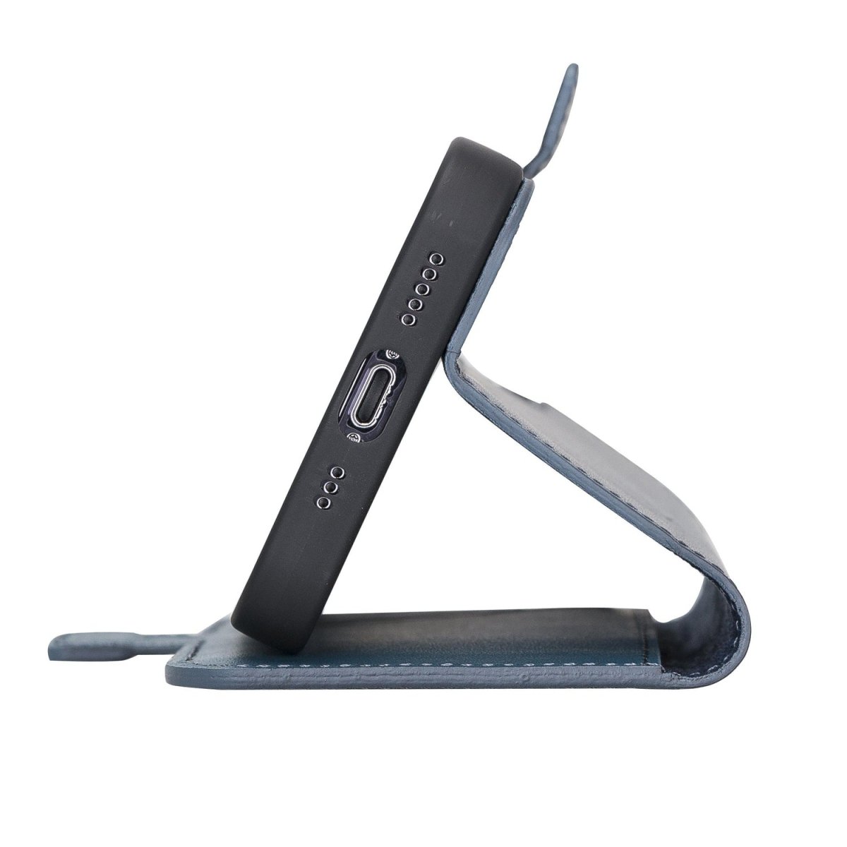 Bayelon iPhone 13 Pro Leather Flip Cover Wallet Case with Kickstand