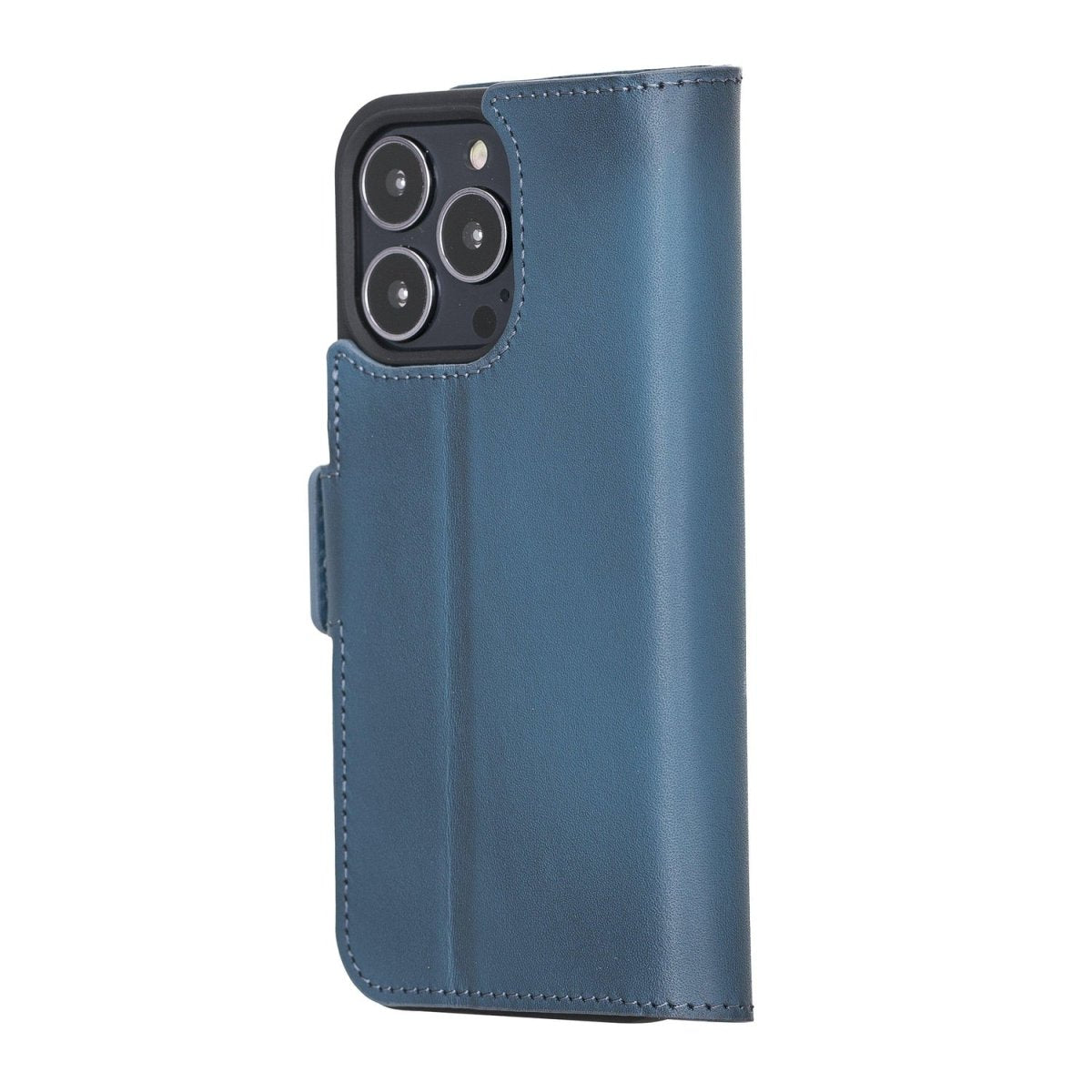 Bayelon iPhone 13 Pro Leather Flip Cover Wallet Case with Kickstand