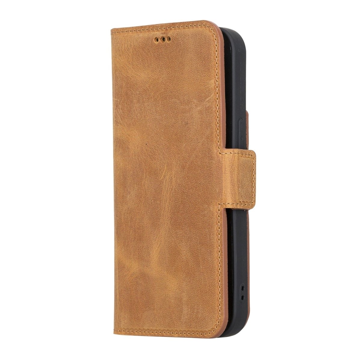 Bayelon iPhone 13 Pro Leather Flip Cover Wallet Case with Kickstand